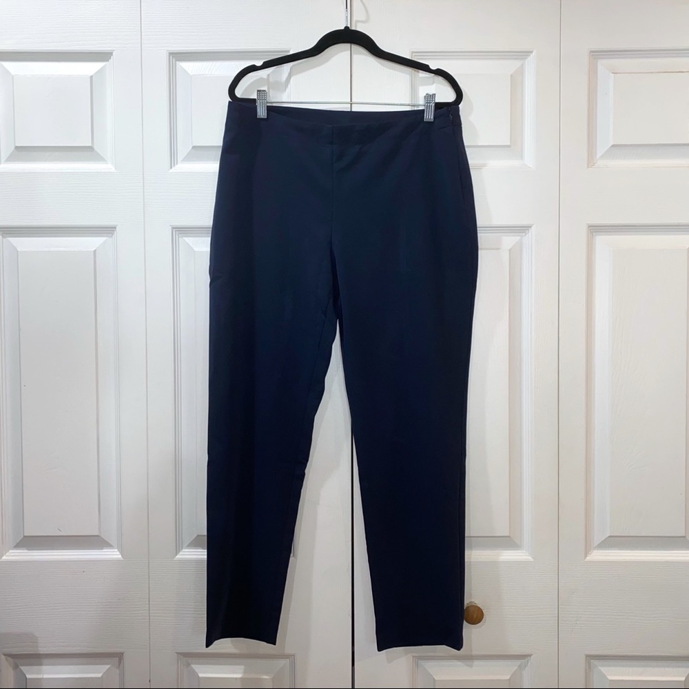 Drew Navy Blue Straight Leg Dress Pants - Picture 2 of 4